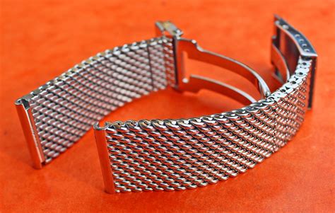 breitling mesh bracelet replica|breitling mesh bracelet 22mm.